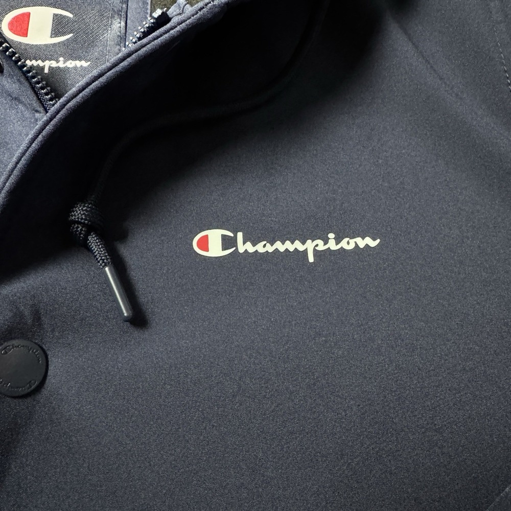 NWT Champion Hooded Jacket Performance Water Wind Resistant Mens Small $178 MSRP - Picture 5 of 14